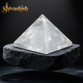 Clear Quartz Crystal Pyramid – Natural Stone | Clarity, Healing & Energy Amplification